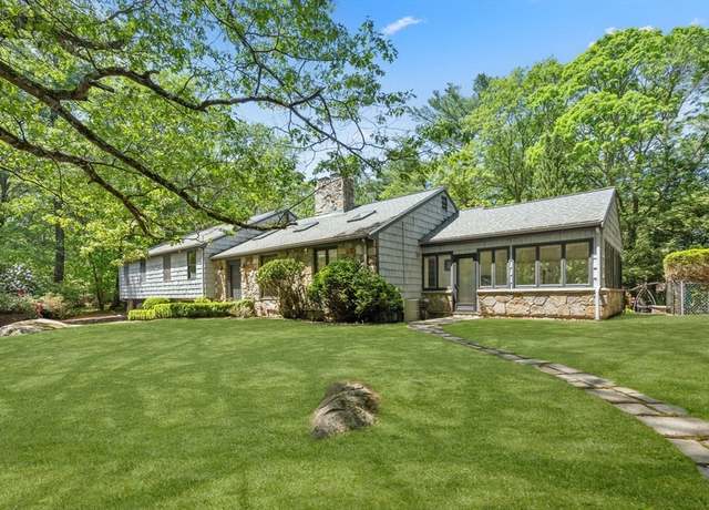Property at 169 Hickory Rd, Weston, MA 02493, 5 beds, 3 baths