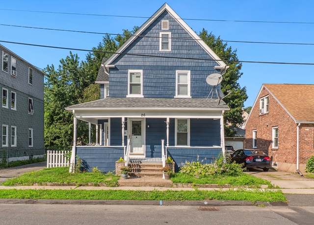 Property at 26 Olivine St, Chicopee, MA 01013, 3 beds, 1 bath