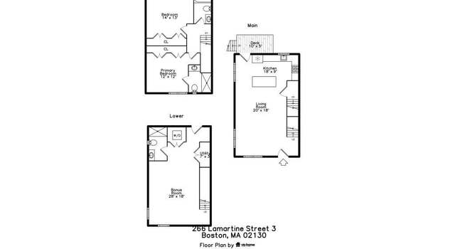 Photo of 266 Lamartine St #3, Boston, MA 02130