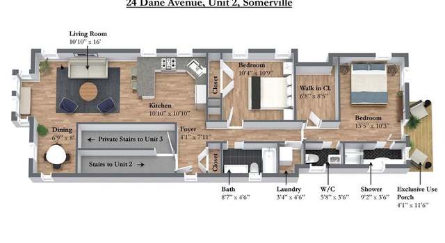 Photo of 24 Dane Ave #2, Somerville, MA 02143