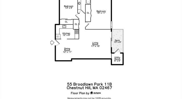 Photo of 55 Broadlawn Park Unit 11B, Boston, MA 02467