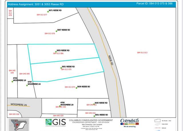 Property at 3053 Reese Rd, Columbus, GA 31907