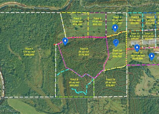 Property at Tract 15 Poker Bnd, Cameron, OK 74932