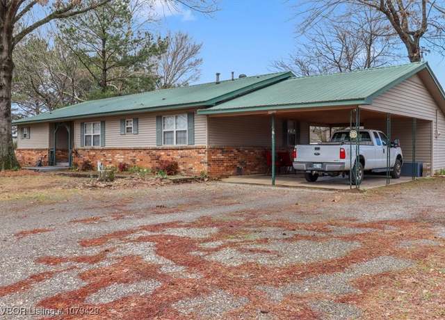 Property at 406 Poplar St, Wister, OK 74966, 3 beds, 2 baths