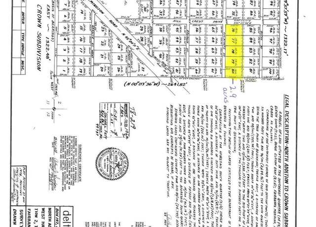 Property at NHN Culminate St, Delta Junction, AK 99737
