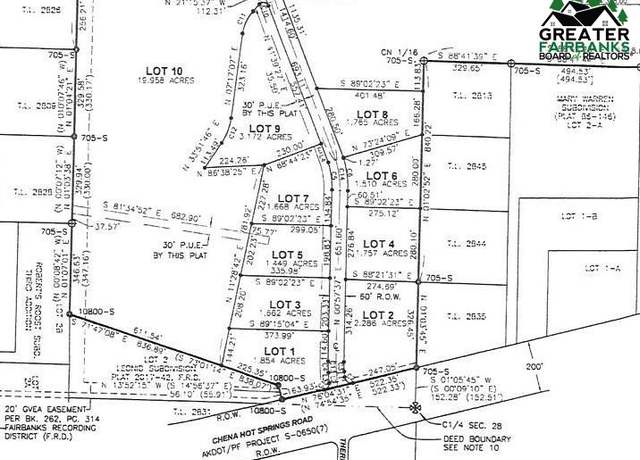 Property at Lot 1 Nels Jackson Rd, Fairbanks, AK 99712