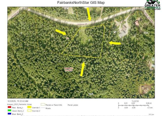 Property at L4B5 NHN Yeoman Dr, Fairbanks, AK 99709