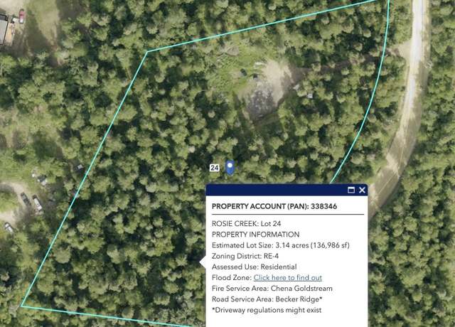 Property at 2133 Cripple Creek Rd, Fairbanks, AK 99709