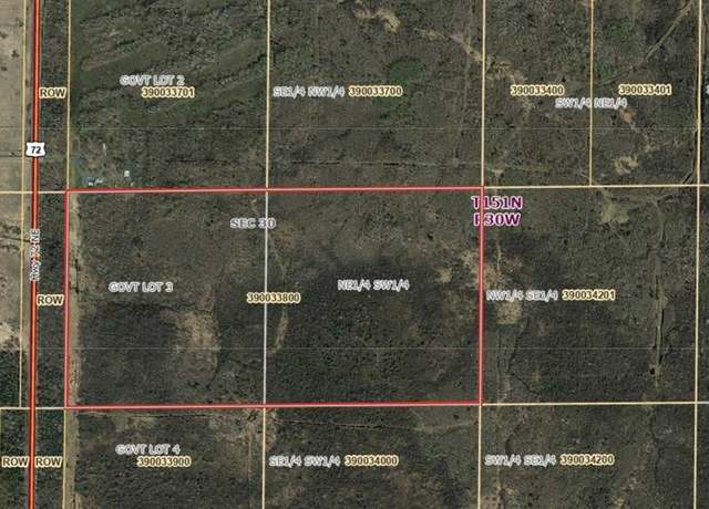 Property at 34480 Hwy 72 NE, Blackduck, MN 56630