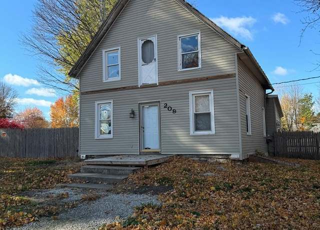 Property at 209 S Ayers St, Nevada, OH 44849, 3 beds, 1 bath