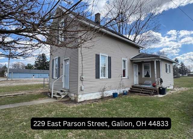 Property at 229 E Parson St, Galion, OH 44833, 2 beds, 1 bath