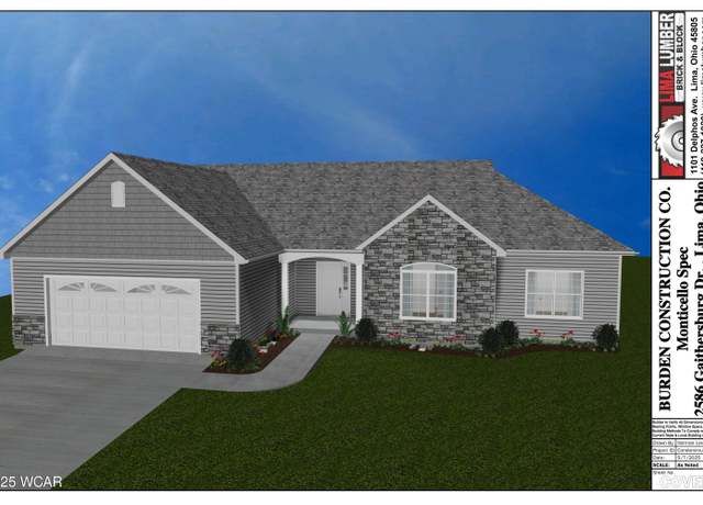 Property at 2586 Gaithersburg Dr, Lima, OH 45807, 3 beds, 2 baths