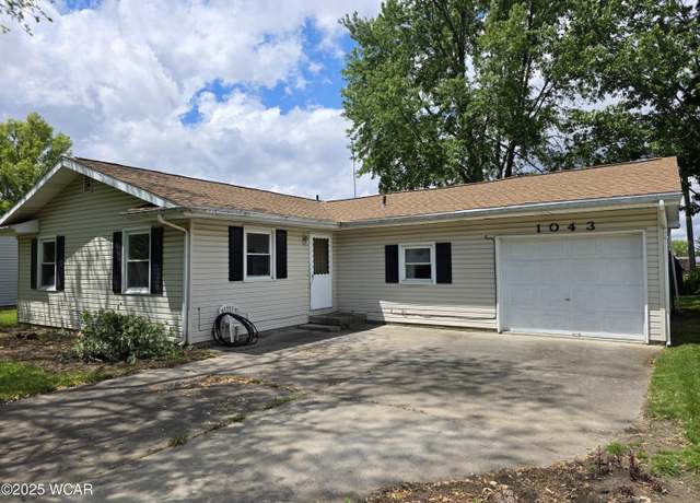 Property at 1043 Westchester Ct, Van Wert, OH 45891, 3 beds, 1 bath