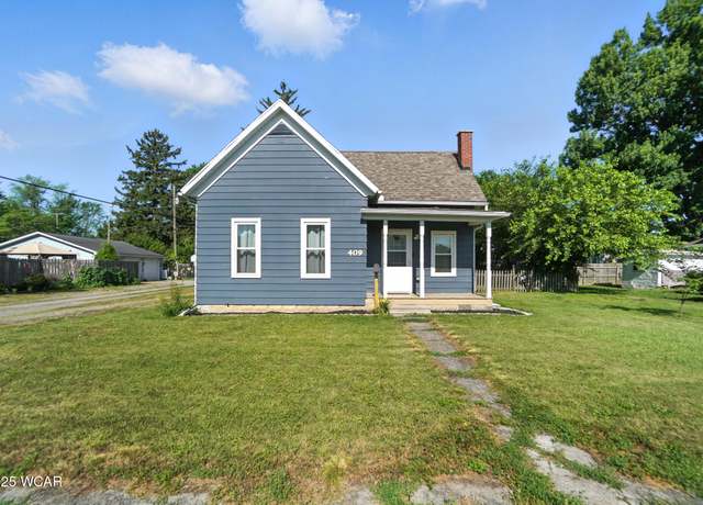 Property at 409 S Race St, Van Wert, OH 45891, 2 beds, 1 bath