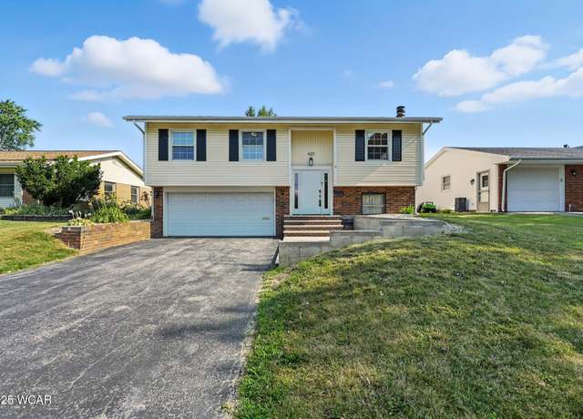 Property at 420 Sheffield Dr, Findlay, OH 45840, 4 beds, 2 baths