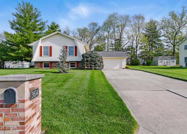 Property at 3614 N Amblewood Cir, Lima, OH 45806, 4 beds, 3 baths