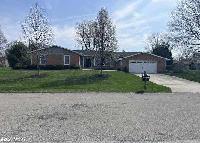 Property at 1547 Bunker Dr, Lima, OH 45805, 4 beds, 2.5 baths