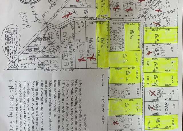 Property at Lot 23 Cr 179, Oakland, MS 38948