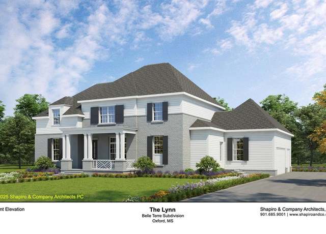 Property at 1114 Belle Terre Ln, Oxford, MS 38655, 5 beds, 4.5 baths