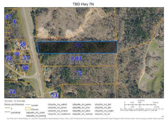 Property at TBD Highway 7 N, Abbeville, MS 38601
