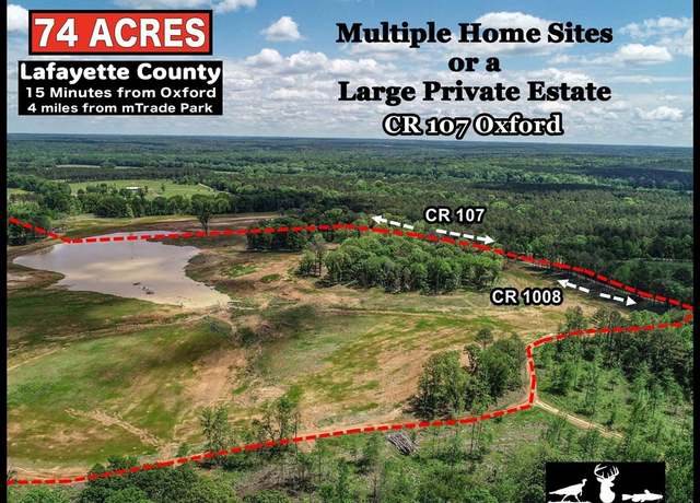 Property at tbd Cr 107, Oxford, MS 38655