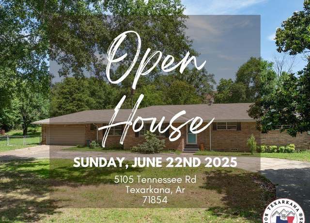 Property at 5105 Tennessee Rd, Texarkana, AR 71854, 4 beds, 3 baths