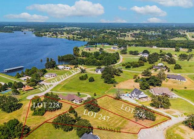 Property at 3 lots Overlook Pt, Athens, TX 75752