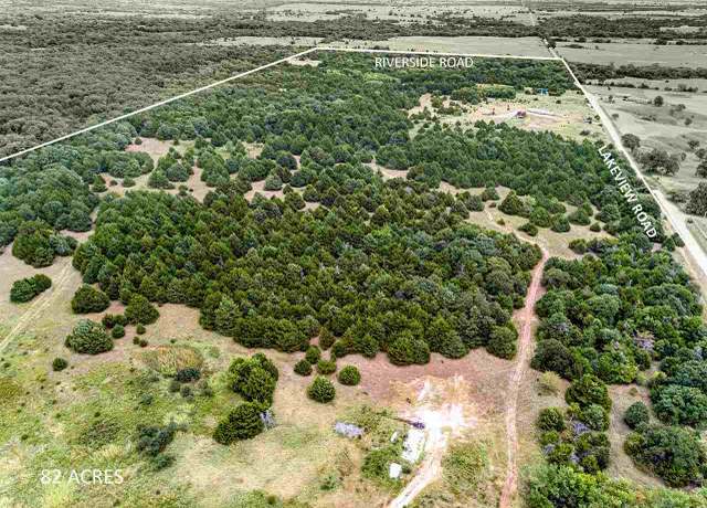 Property at 82 Acres E Lakeview, Yale, OK 74085