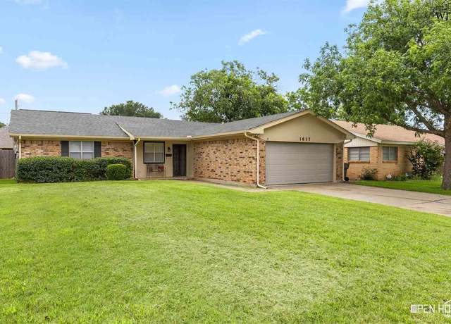 Property at 1617 Bert Dr, Wichita Falls, TX 76302, 3 beds, 2 baths