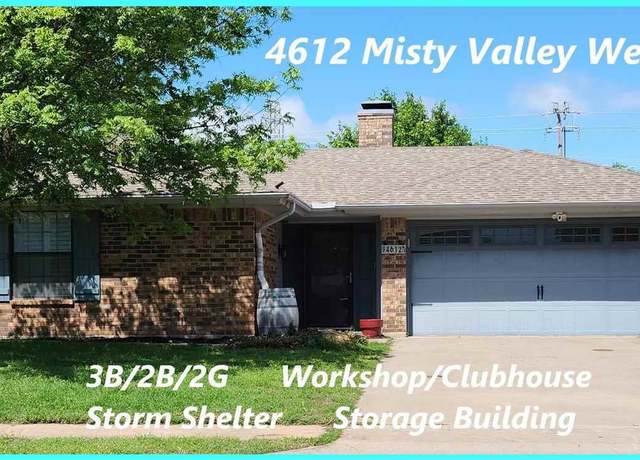 Property at 4612 Misty Valley Street West, Wichita Falls, TX 76310, 3 beds, 2 baths