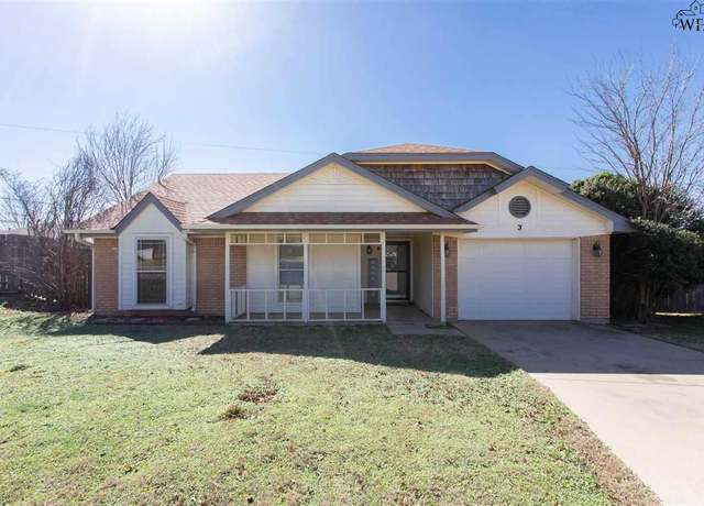 Property at 3 Indigo Cir, Wichita Falls, TX 76310, 3 beds, 2 baths