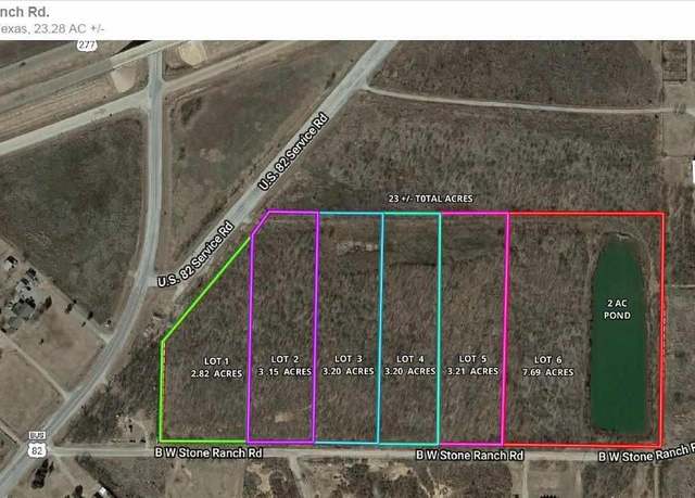 Property at LOT 3 BLK 1 Bw Stone Ranch Rd, Holliday, TX 76366