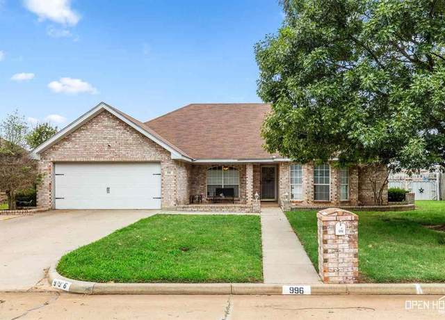 Property at 996 Coulter Dr, Burkburnett, TX 76354, 3 beds, 2 baths
