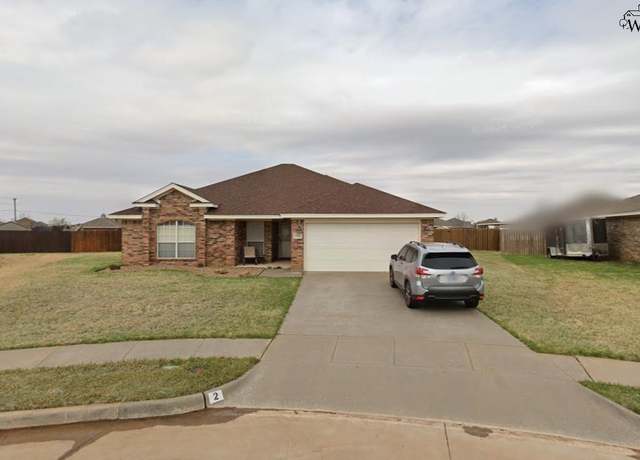 Property at 2 Jacob Ct, Wichita Falls, TX 76310, 3 beds, 2 baths