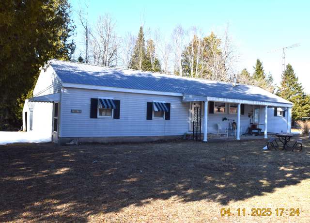 Property at 26967 S Point Aux Frenes Rd, Goetzville, MI 49736, 2 beds, 1 bath