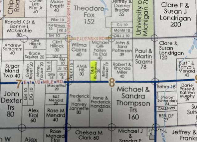 Property at 10 acres 1 1/2 Mile Rd, Sugar Island, MI 49783