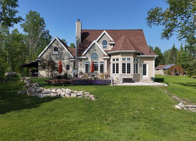 Property at 1022 S Hill Island Rd, Cedarville, MI 49719, 3 beds, 2.5 baths
