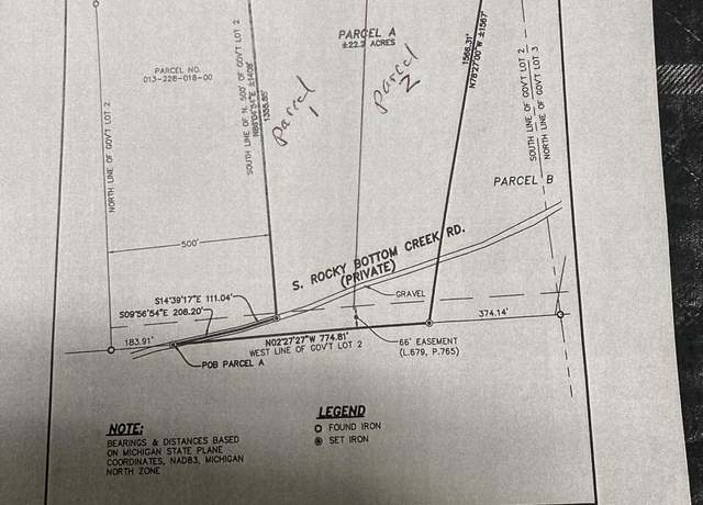 Property at 0000 Rocky Bottom Crk, Sugar Island, MI 49783