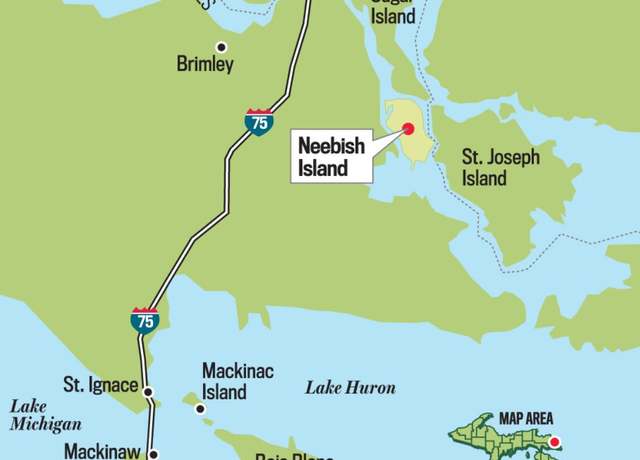 Property at 000 E 15 Mile Rd, Neebish Island, MI 49710