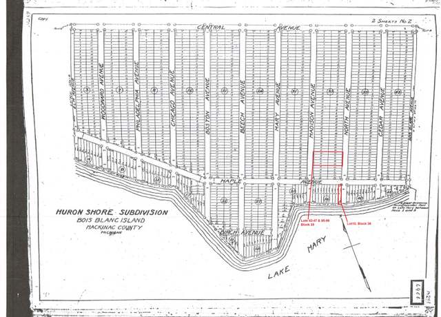 Property at 1044479599 Madison & Maple Ave, Bois Blanc, MI 49775