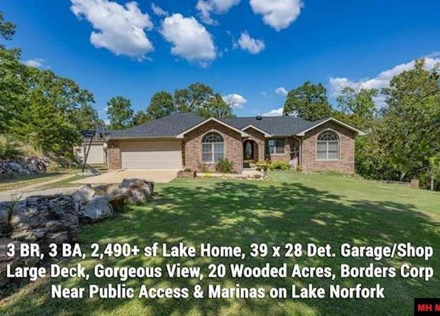Property at 2312 Sycamore Springs Rd, Mountain Home, AR 72653, 3 beds, 3 baths