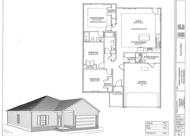 Property at 1413 Hobbs Ct, Mountain Home, AR 72653, 3 beds, 2 baths