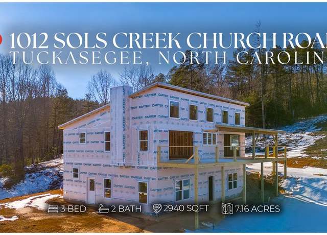 Property at 1012 Sols Creek Church Rd, Tuckasegee, NC 28783, 3 beds, 2.5 baths