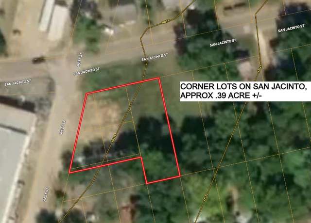 Property at .39 acre San Jacinto St, Palestine, TX 75801