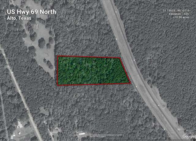 Property at 10 ac Hwy 69 S, Alto, TX 75925