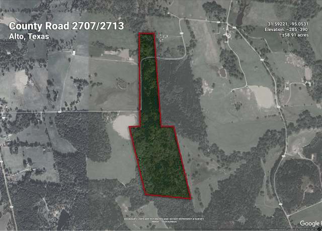 Property at 58.91 ac Cr 2712, Alto, TX 75925