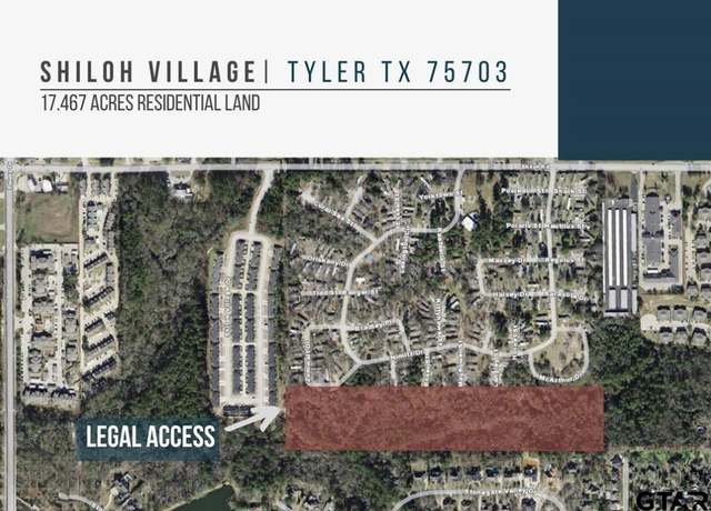 Property at 5152 Shiloh Rdg, Tyler, TX 75703