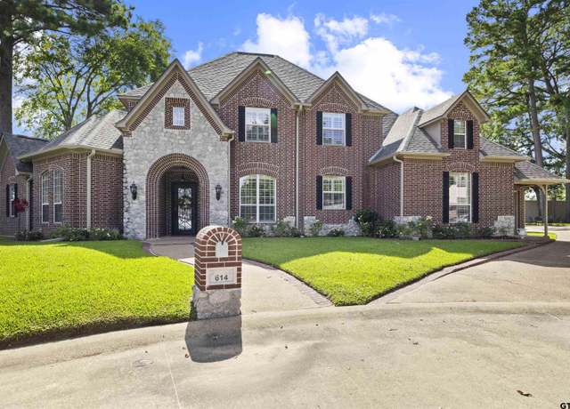 Property at 614 Court Crst, Tyler, TX 75703, 4 beds, 3 baths