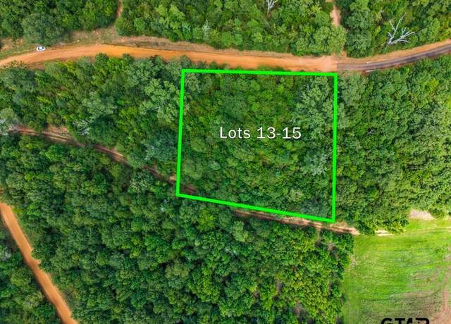 Property at TBD Indian Mound Lots 13, 14 & 15, Hawkins, TX 75765
