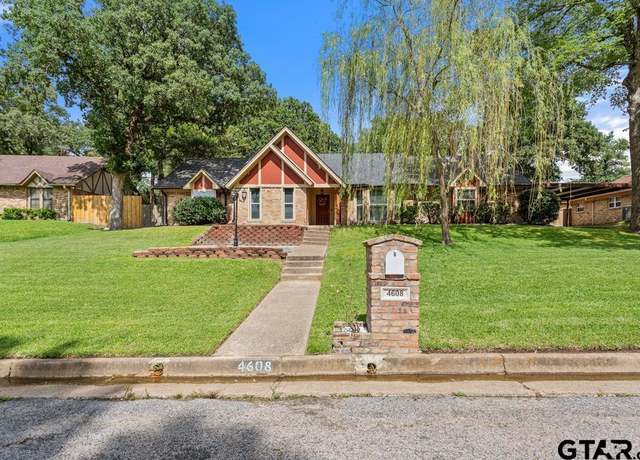 Property at 4608 Inverness Dr, Tyler, TX 75703, 4 beds, 3 baths